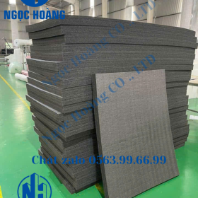 Tấm xốp pe foam màu đen