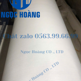 Cuôn xốp pe foam 1mm khổ 1.05m dài 300m có cán màng nilon màu trắng