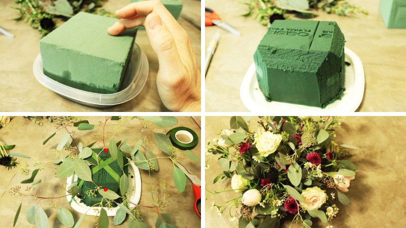 Chọn Loại Mút Xốp Cắm Hoa Phù Hợp