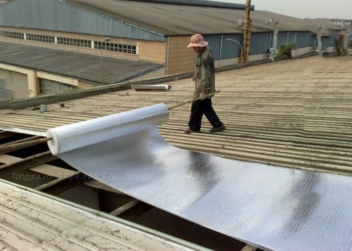 Xốp chống nóng mái nhà