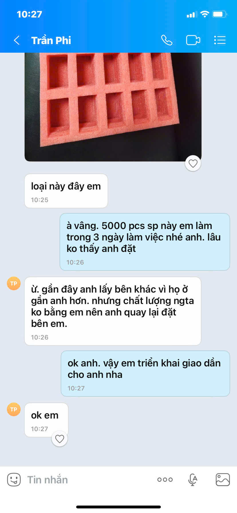 Xốp Foam Dĩ An