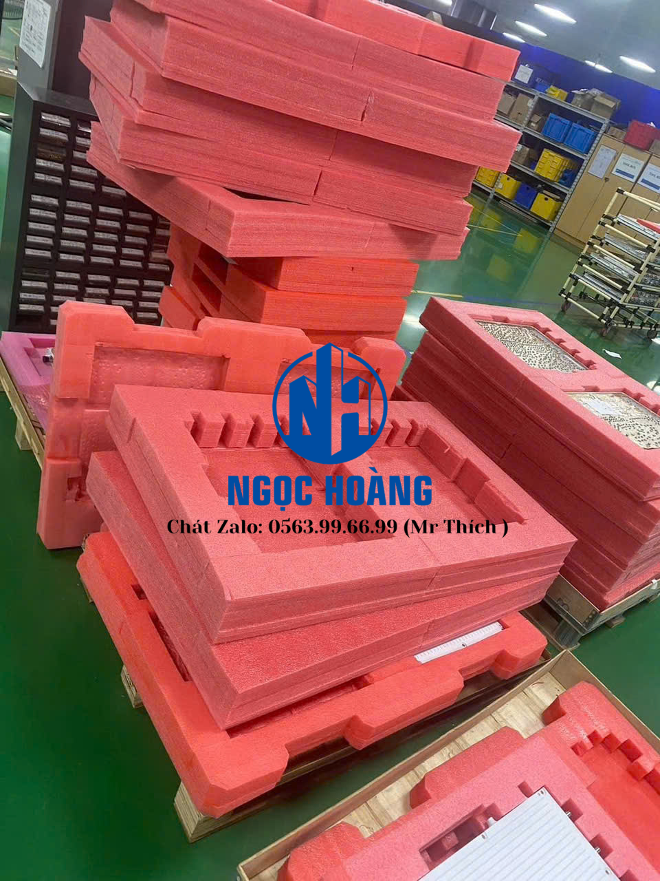 Mút Xốp Định Hình Cho Rượu Vang