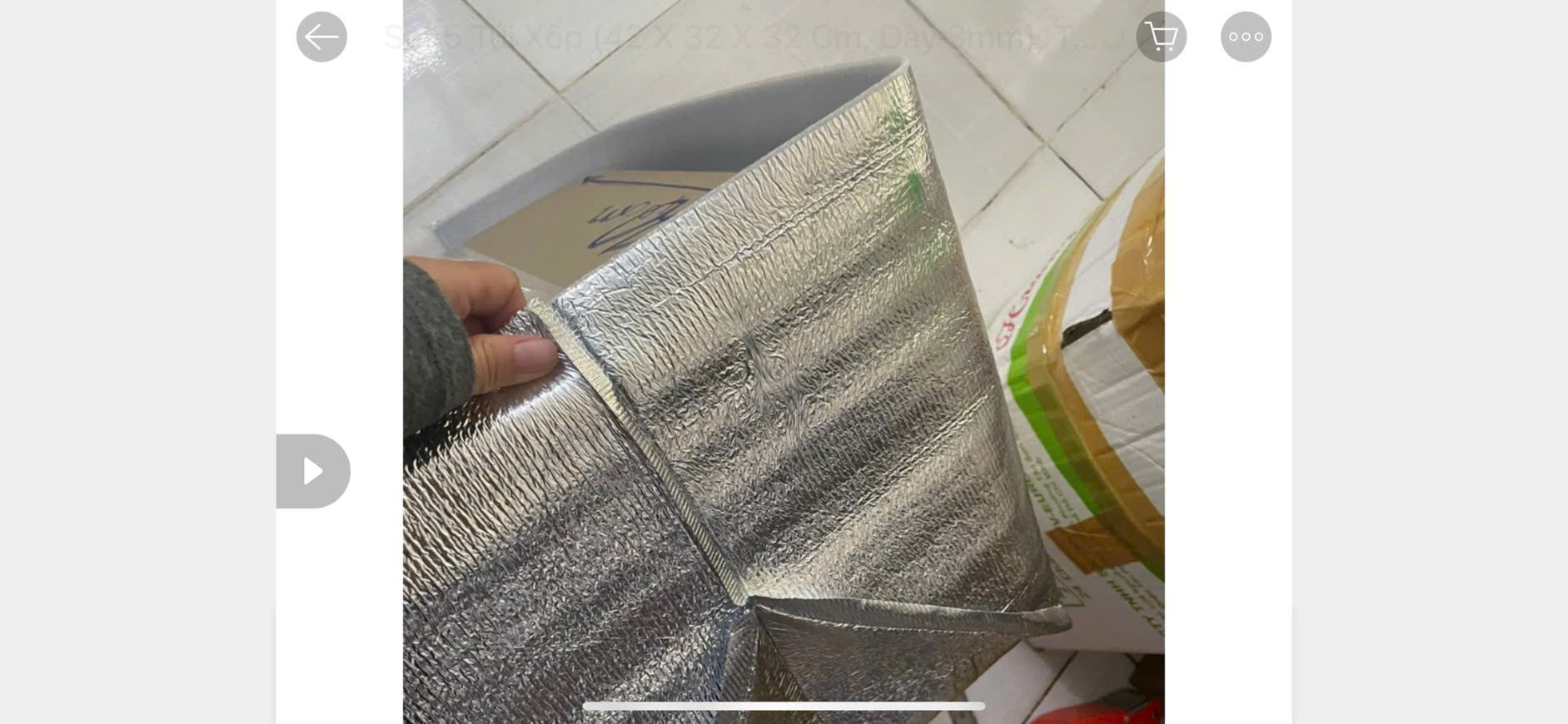 Túi Màng Bạc Kích Thước Đủ Loại