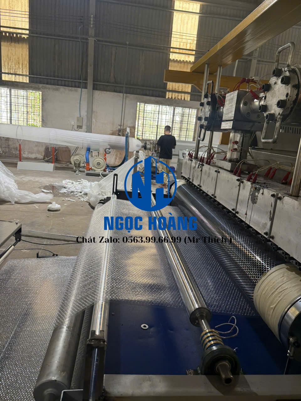 sốc hơi nguyên cây 1.4m