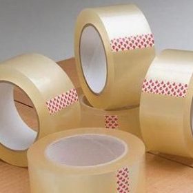 Băng dính opp trắng trong